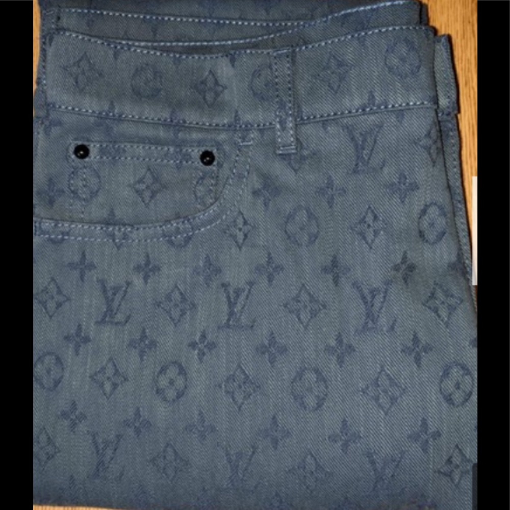 Louis Vuitton Monogram Denim jeans